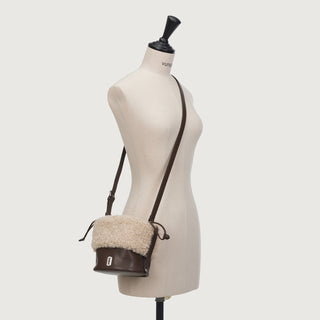 [予約販売/12月中旬入荷] Perfec Fuzzy Shoulder S Brown