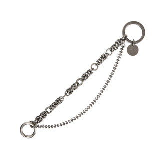 [予約販売/10月下旬入荷] Double Wave Metal Chain Matte Black