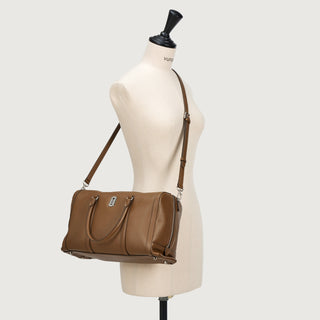 [NEW] One Eleven Leather Boston S Mocha Brown