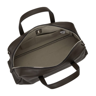 Toque Crumble Tote M Dark Brown