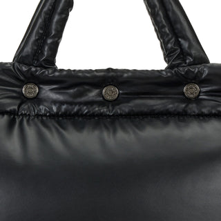 [予約販売/10月下旬入荷] Perfec Button Up Padding Tote M Black