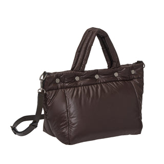 [予約販売/10月下旬入荷] Perfec Button Up Padding Tote M Brown