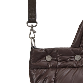 [予約販売/10月下旬入荷] Perfec Button Up Padding Tote M Brown