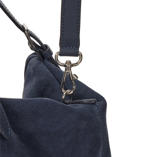 [予約販売/11月上旬入荷] One Eleven Pucker Suede Tote L Goth Navy