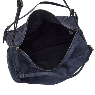 [予約販売/11月上旬入荷] One Eleven Pucker Suede Tote L Goth Navy