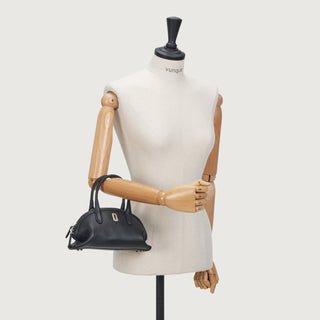 [予約販売/12月上旬入荷]Halfmoon Curve Tote S Black