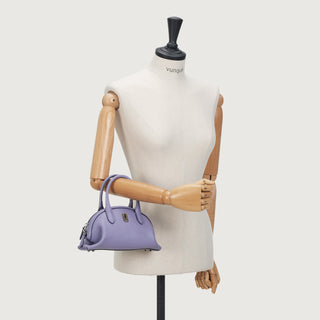 [予約販売/12月上旬入荷]Halfmoon Curve Tote S Fuzzy Purple