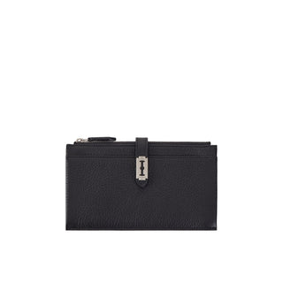 [予約販売/11月上旬入荷] Magpie Flap Zipper Long Wallet Black