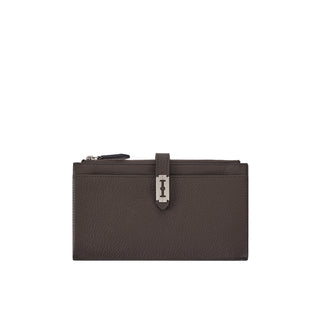 [予約販売/11月上旬入荷] Magpie Flap Zipper Long Wallet Dark Brown