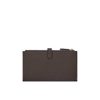 [予約販売/11月上旬入荷] Magpie Flap Zipper Long Wallet Dark Brown