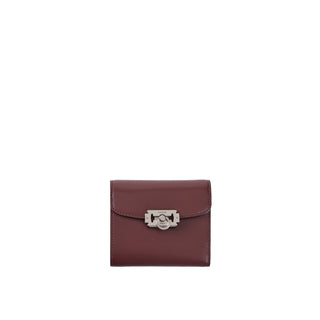 [予約販売/10月下旬入荷] Occam Ring Square Half Wallet Currant Burgundy