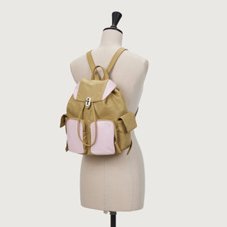 [予約販売/12月下旬入荷] Hey Double Pocket Backpack M Palette Beige