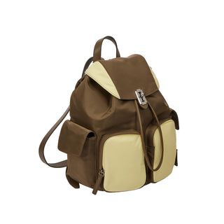 [予約販売/12月下旬入荷] Hey Double Pocket Backpack M Palette Brown