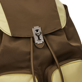 [予約販売/12月下旬入荷] Hey Double Pocket Backpack M Palette Brown