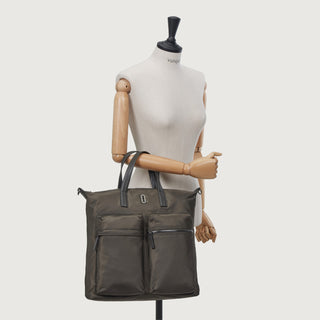 [予約販売/3月上旬入荷] Hey City Pocket Tote M Khaki