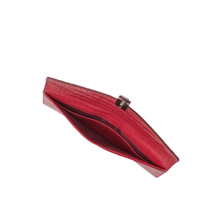 [予約販売/11月下旬入荷] Occam V Long Wallet Croco Ruby Red