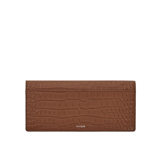 [予約販売/11月下旬入荷] Occam V Long Wallet Croco Camel