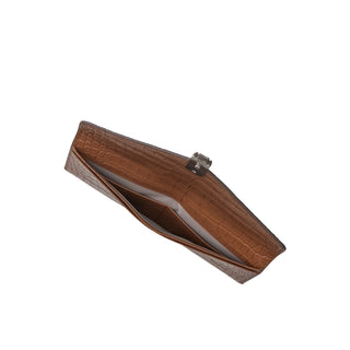 [予約販売/11月下旬入荷] Occam V Long Wallet Croco Camel