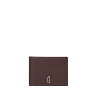 Perfec Slim Half Wallet Dark Brown