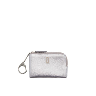 Perfec Key Holder Pouch Flash Silver