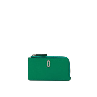 Magpie Zipper Card wallet Green