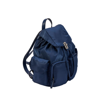 Hey Double Pocket Backpack M Navy