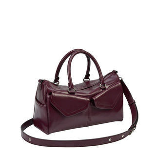 Occam Doux Double Pocket Tote M Evening Burgundy