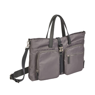 Hey Double Pocket Tote M Grey