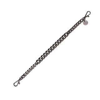 Metal Chain Handle Strap Black