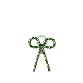 Pearl Ribbon Charm Khaki