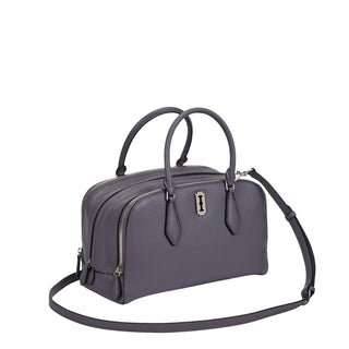 Halfmoon Two Block Tote S Stone Grey