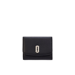 Occam Lune Slit Half Wallet Black