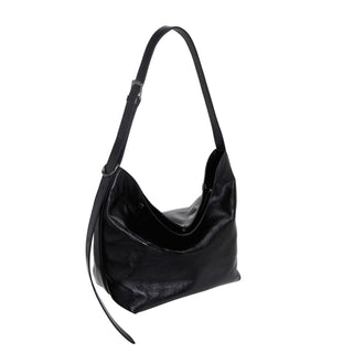 Perfec Button Up Soft Hobo S Black