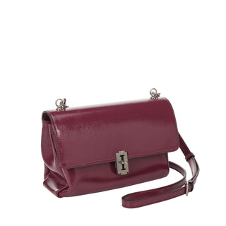 Baguette Shoulder S Evening Burgundy